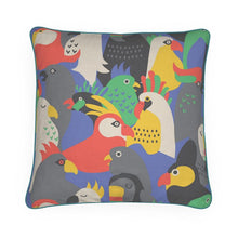 Load image into Gallery viewer, Birds Of A Feather, Cotton-Linen Cushion
