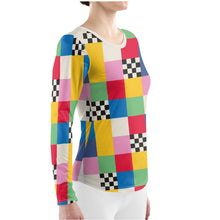 Load image into Gallery viewer, Bright, Made-To-Order Checkerboard Pyjamas
