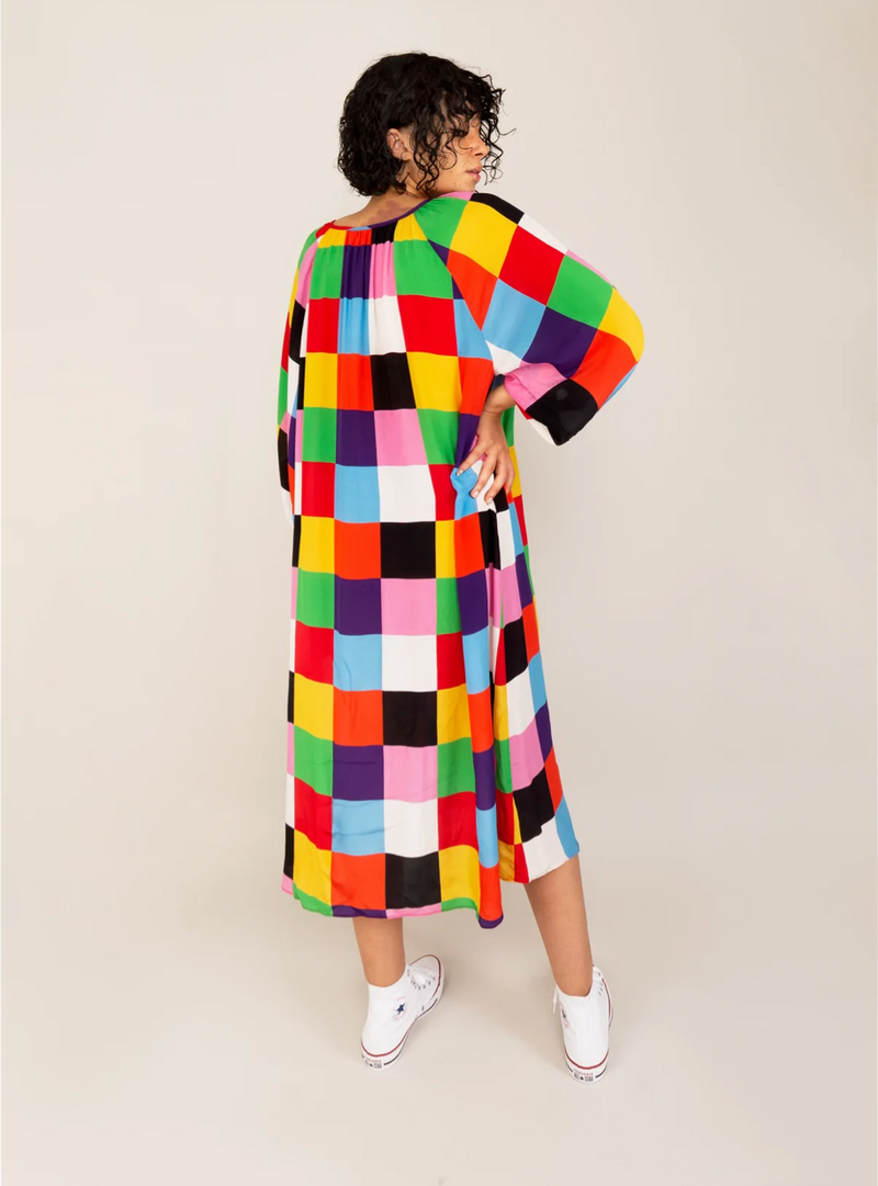 Fait Sur Commande À Paris, Robe Felicia / Multi-Coloured