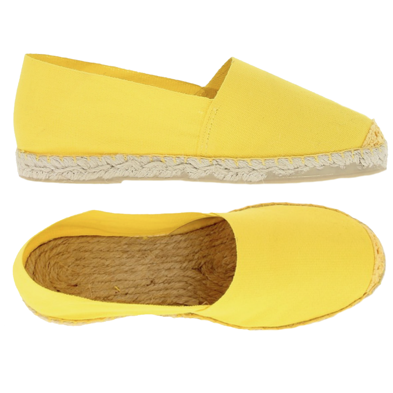 Espadrilles Cousu Main / Jaune Soleil