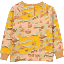 Load image into Gallery viewer, AYAKO Organic Cotton Printed Tootsa Tots Sweatshirt/Yellow
