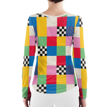 Load image into Gallery viewer, Bright, Made-To-Order Checkerboard Pyjamas
