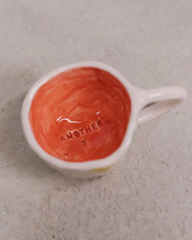 Load image into Gallery viewer, Handmade Ceramic Tea or Coffee Mug / Flower Power
