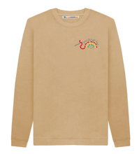 Load image into Gallery viewer, Made-For-You BeHumankind X Uma Made Hand Embroidered, Unisex Organic Cotton Sweatshirt
