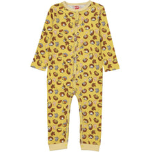 Load image into Gallery viewer, GALAGOS Organic Cotton Tootsa Tots Romper/ Mustard
