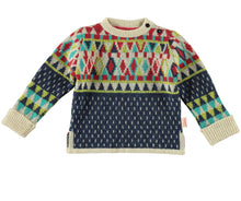 Load image into Gallery viewer, Himalaya Knit Jumper / Dark Blue
