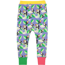 Load image into Gallery viewer, IQUITOS all over print harem pants/Periwinkle (Toucans)
