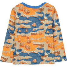 Load image into Gallery viewer, KEIKO Organic Cotton Tootsa Tots Long Sleeve T-shirt/Bright Blue
