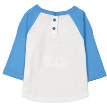 Load image into Gallery viewer, MAKI Raglan Sleeve Baby Tots T-shirt/Ink Blue
