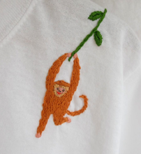 Load image into Gallery viewer, Made-For-You BeHumankind X Uma Made Hand Embroidered, Unisex Organic Cotton Sweatshirt
