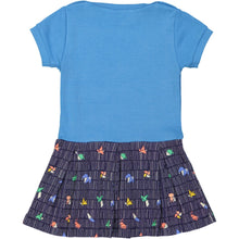 Load image into Gallery viewer, NOODLE Tootsa Tots Organic Cotton Dress/Ink
