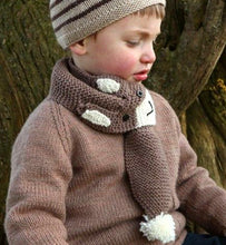 Load image into Gallery viewer, Hand Knitted Rabbit Scarf / Fudge
