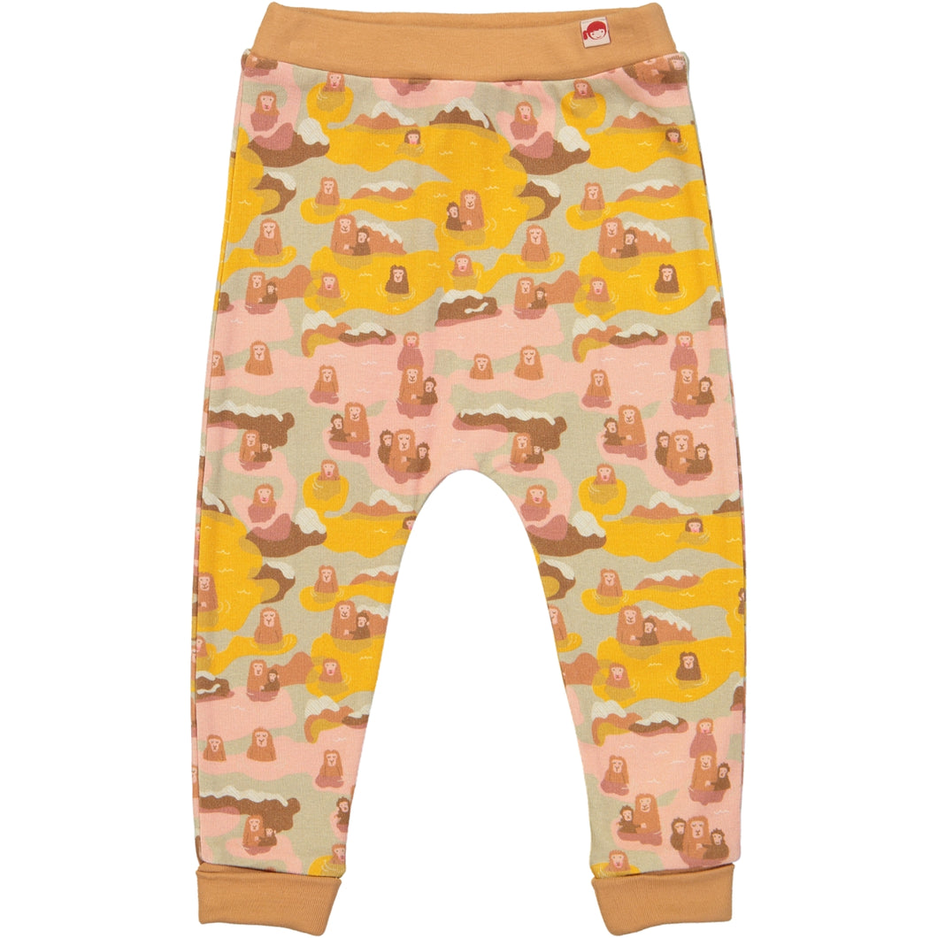 SARU All over printed Baby Harem Pants/Yellow