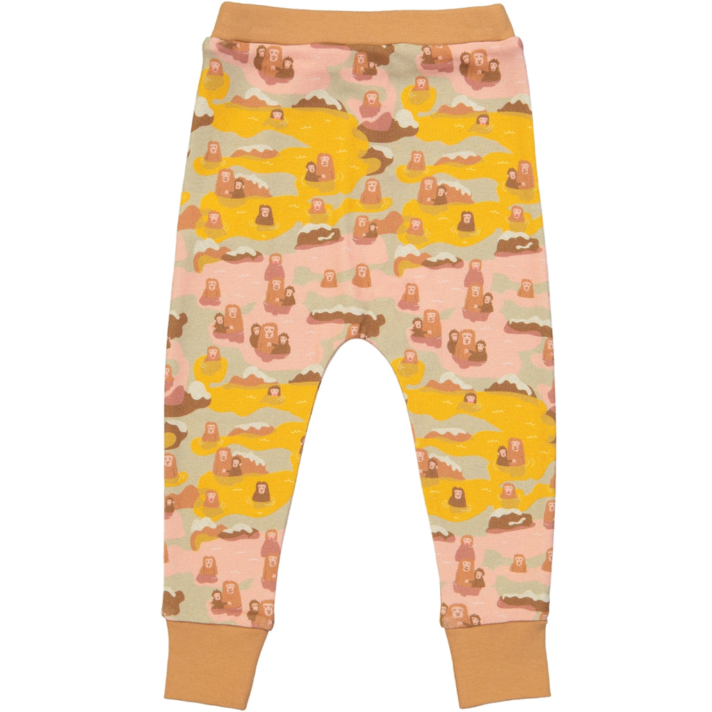 SARU All over printed Baby Harem Pants/Yellow