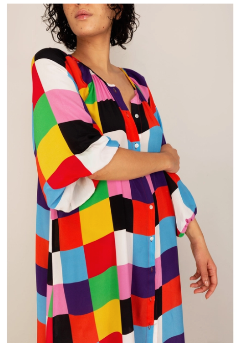 Made To Order Felicia Dress / Multi-Coloured