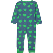 Load image into Gallery viewer, SASKATOON All over printed Tootsa Tots romper/Stormy Blue (Bears)
