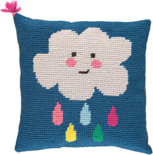 Load image into Gallery viewer, Handmade Tapestry Cushion/Cloud
