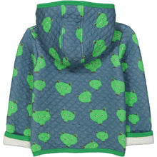 Load image into Gallery viewer, YUKON Tootsa Tots Quilted Hoody/Stormy (Bears)
