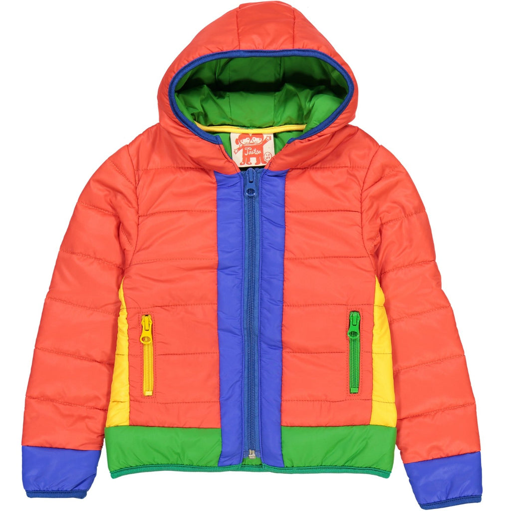 TOOTSA CLASSIC AASGARD Baby Unisex Packaway Puffa Jacket/Bright Red 