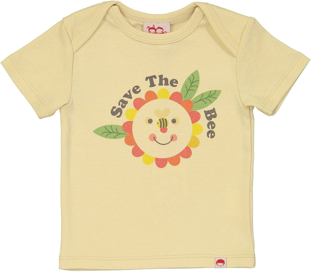 ANTOPHILA Baby Unisex Organic Cotton T-Shirt/Oatmeal 