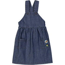 Load image into Gallery viewer, CALGARY Denim Pinafore Dress/Dark Denim
