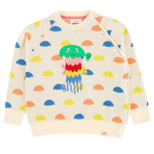 Load image into Gallery viewer, CLOUDBREAK JELLYFISH Tots Organic Cotton Knit Jumper/Cream 
