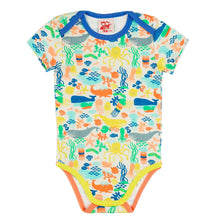 Load image into Gallery viewer, COCONUTS Tots Organic Cotton Body/Multicoloured (Under The Sea) 
