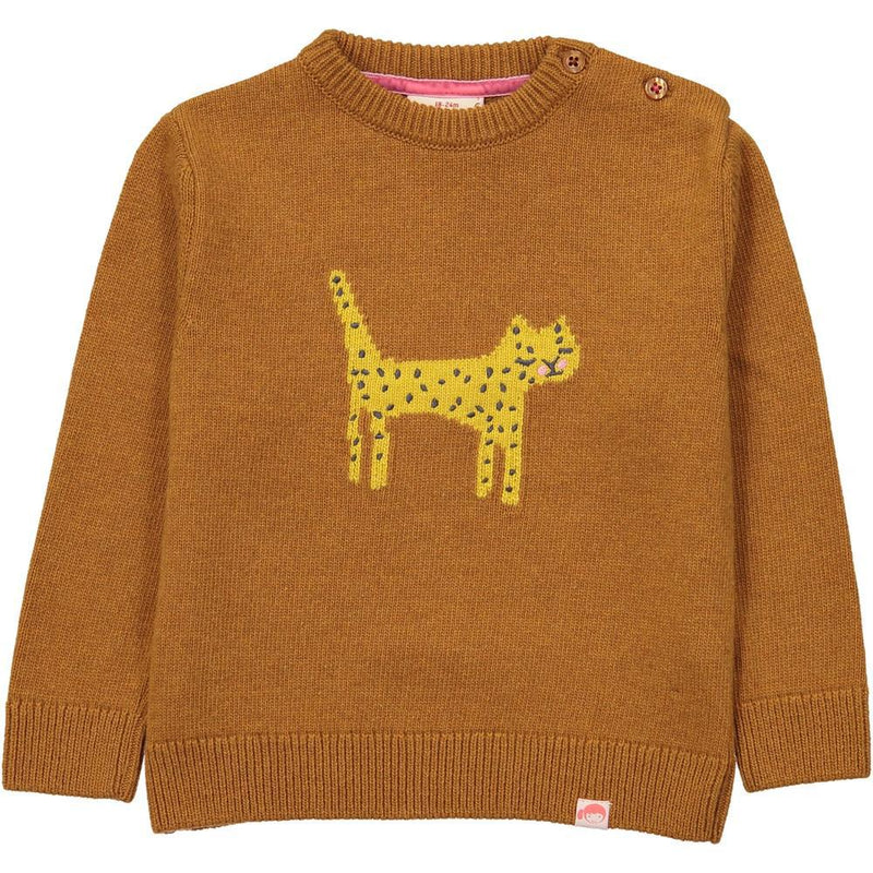 ETSUKO Jacquard Knit Jumper/Toffee