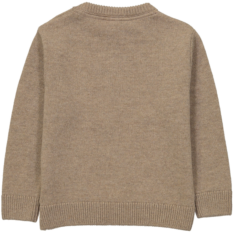 ETSUKO Jacquard Knit Jumper/Biscuit