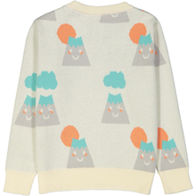 Load image into Gallery viewer, SAKURA Baby Repeat jacquard pique knit jumper/Cream
