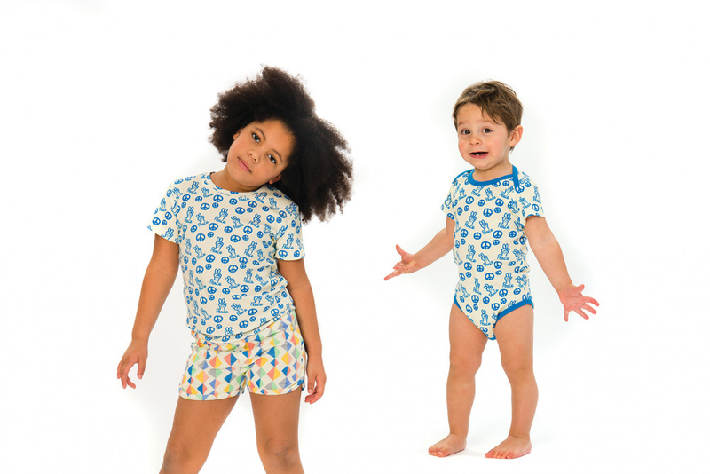 TOTO All over printed Tootsa Tots body/Bright Blue