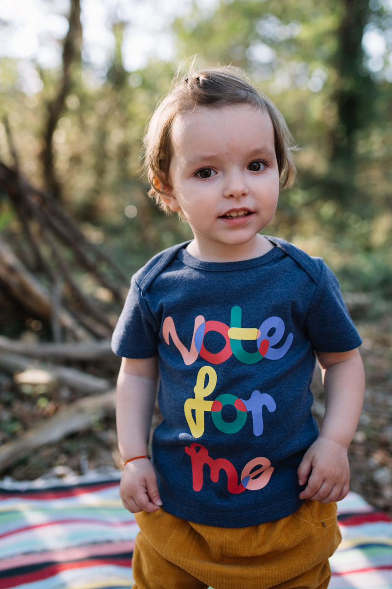 ANTOPHILA T-shirt en coton bio /Bleu marine