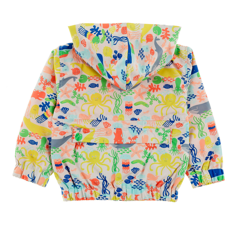 MAUI Baby All Over Printed Rain Jacket/Multicoloured (Under The Sea)