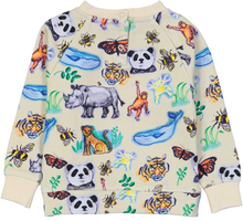 Load image into Gallery viewer, PANTHERA Baby Unisex Organic Cotton Sweatshirt/Creme
