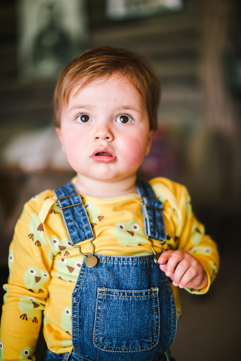 BANFF All over printed Tootsa Tots body/Mustard (Owls)