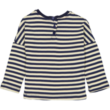 Load image into Gallery viewer, ESSENTIAL Baby Unisex Organic Cotton Long Sleeve T-shirts (Pack of 2)/Sun, Navy
