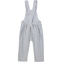 Load image into Gallery viewer, KOBE Baby Linen &amp; Cotton Overalls/Periwinkle
