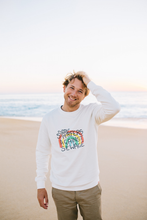 Load image into Gallery viewer, Organic Cotton Unisex Sweatshirt For Surfers Against Sewage /White
