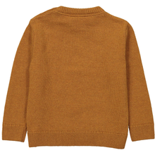 Load image into Gallery viewer, ETSUKO Jacquard Knit Jumper/Toffee
