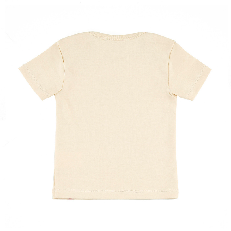 PASTA POINT T-shirt coton bio Tootsa bébé/Crème (Méduse)