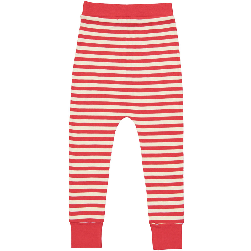 ESSENTIAL Kids Organic Cotton Harem Leggings (Pack of 2)/Bright Red, Teal