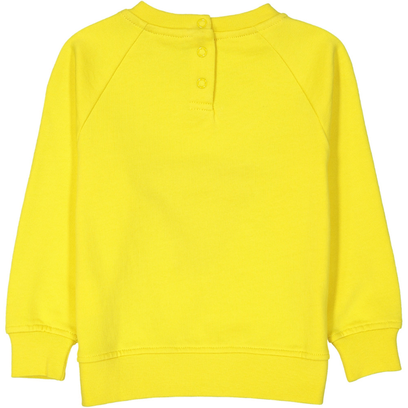 CLASSIQUE UNAGI bébé Sweat en coton bio/Jaune soleil