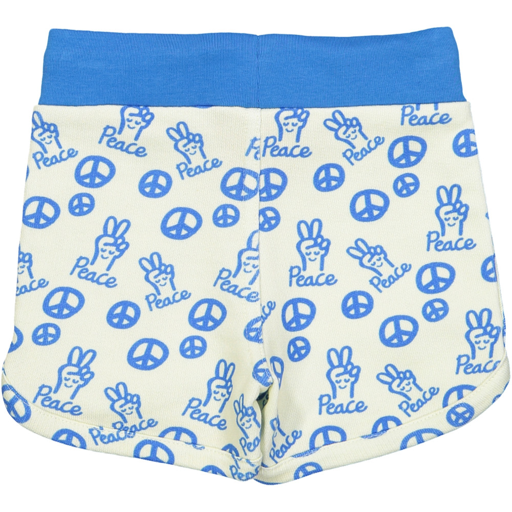SOPORRO baby, all over printed jersey shorts/Bright Blue