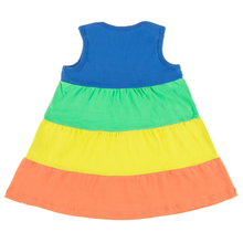 Load image into Gallery viewer, HALEIWA Tots Organic Cotton Jersey Dress/Multicoloured
