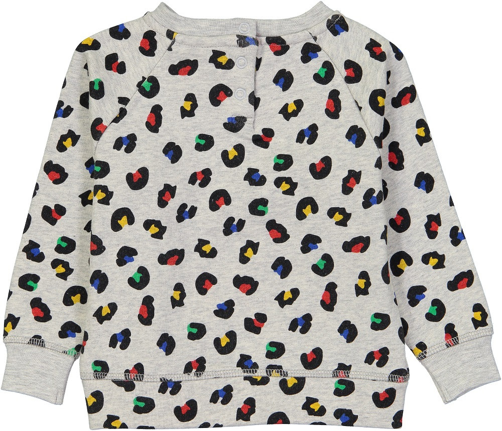 PANTHERA Baby Unisex Organic Cotton Sweatshirt/Heather Grey
