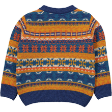 Load image into Gallery viewer, ORIZURU Tootsa Tots Fairisle Knit Cardigan/Multicoloured
