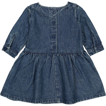 Load image into Gallery viewer, CLASSIC BABY UNISEX DENIM SMOCK DRESS/Washed Blue
