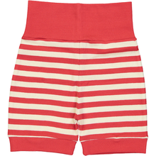 Load image into Gallery viewer, ESSENTIAL Baby Unisex Organic Cotton Bloomer Shorts (Pack of 2)/Bright Red, Teal
