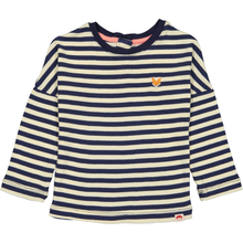 Load image into Gallery viewer, ESSENTIAL Baby Unisex Organic Cotton Long Sleeve T-shirts (Pack of 2)/Sun, Navy
