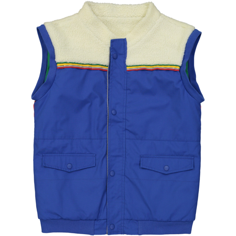 CLASSIC ESK Adult sized 3 way padded reversible jacket / Bright Blue
